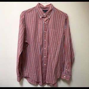 Cotton Stripe Button Down Classic